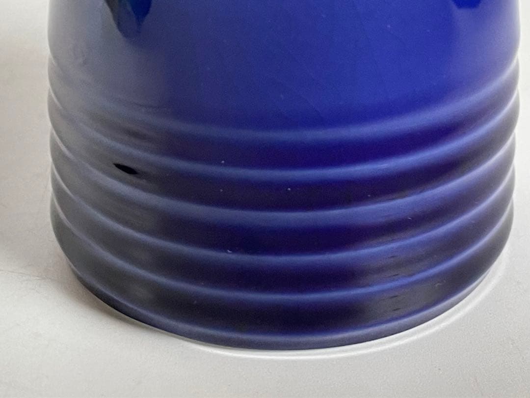 陶芸家　人間国宝　徳田八十吉　徳利　酒器　一輪挿し　金銘　箱なし　九谷焼