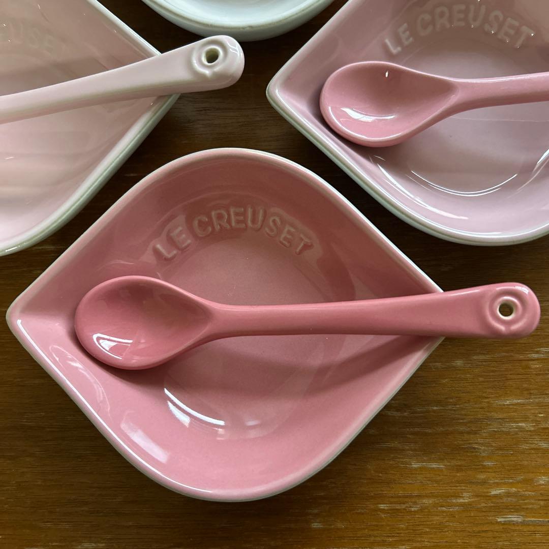 ルクルーゼ ペタルディッシュ　スプーン　セット