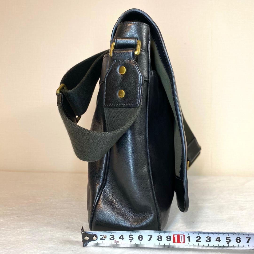 COACH オールドコーチ メンズ メッセンジャーバッグ 本革