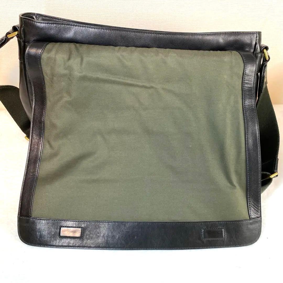 COACH オールドコーチ メンズ メッセンジャーバッグ 本革