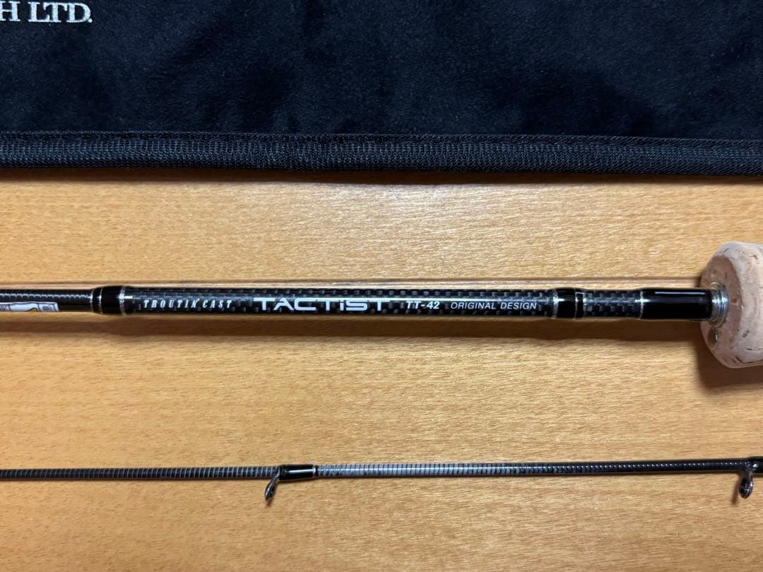 TACTIST TT-42 トラウトロッド 専用ケース付き