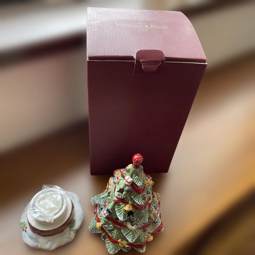 Villeroy & Boch クリスマスツリー 型キャンドルホルダー