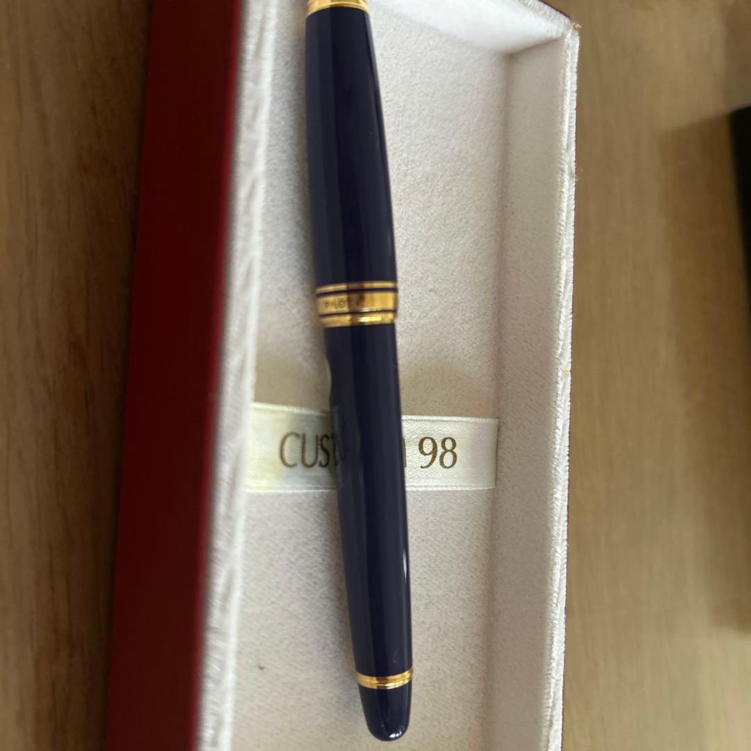 パイロット万年筆　CUSTOM98 ダークブルー