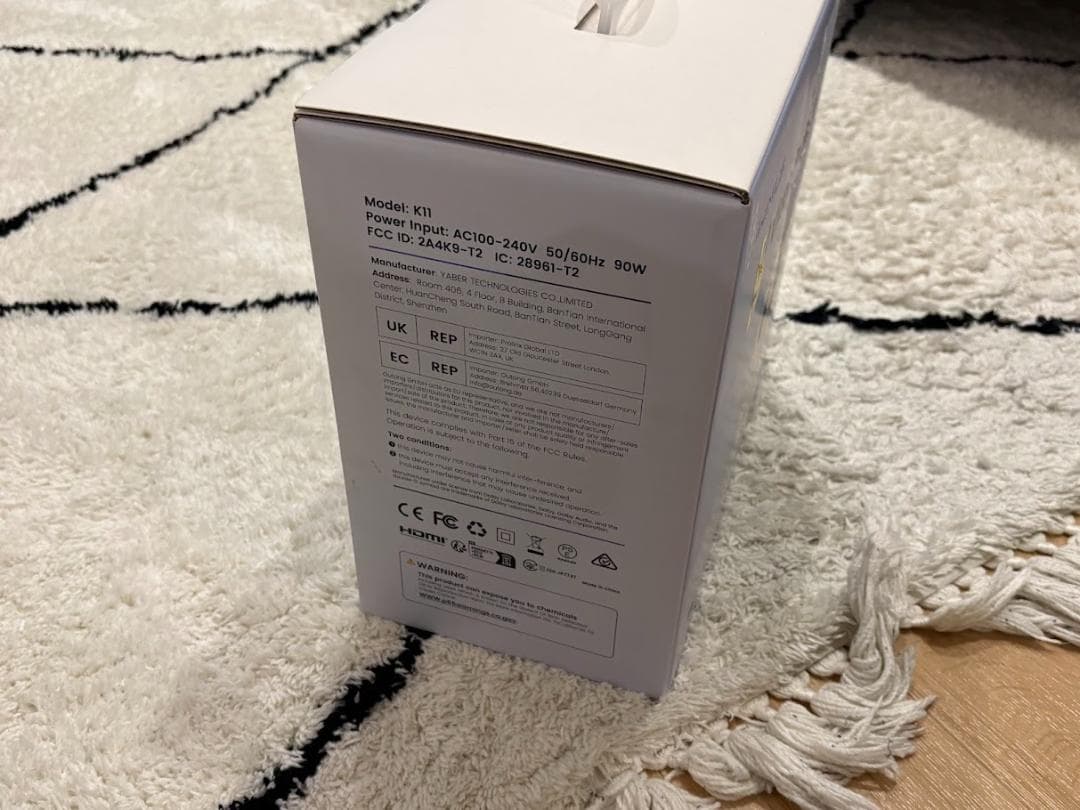 iWiMiUS K11プロジェクター 4K WiFi6 Dolby ホームシアタ