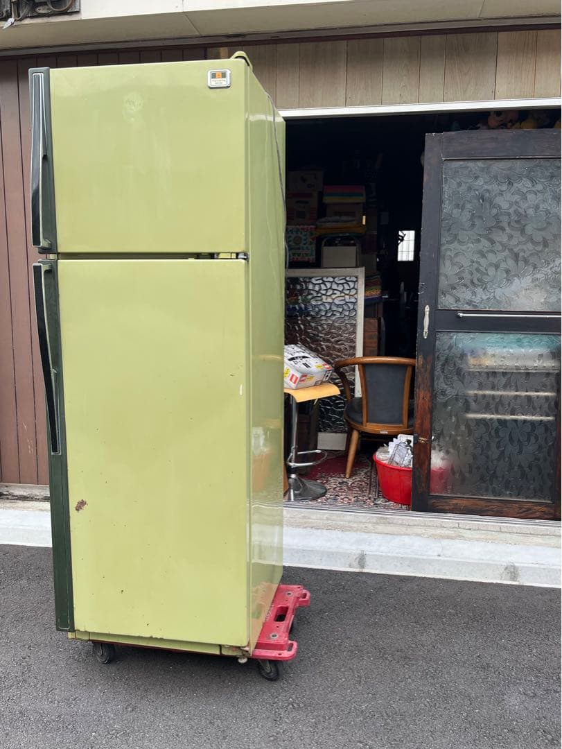 希少 TOYOTA トヨタ 冷蔵庫 昭和レトロ 当時物 可動品