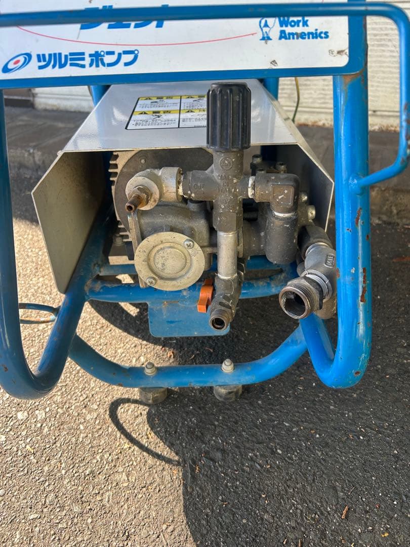 KN3 ★ツルミポンプ　HPJ-140-1 高圧洗浄機 60Hz セット
