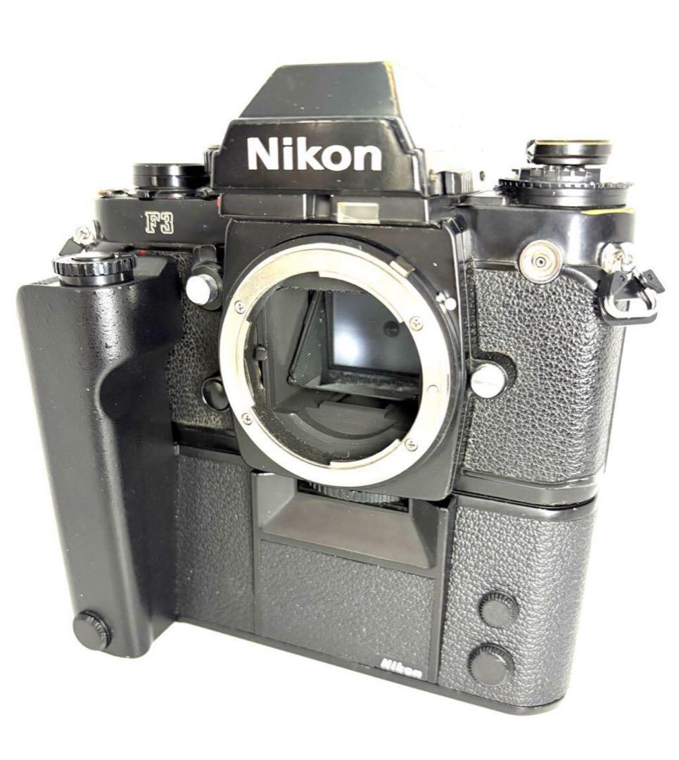 Nikon F3 モータードライブ MD-4 nikkor 55mm f2.8