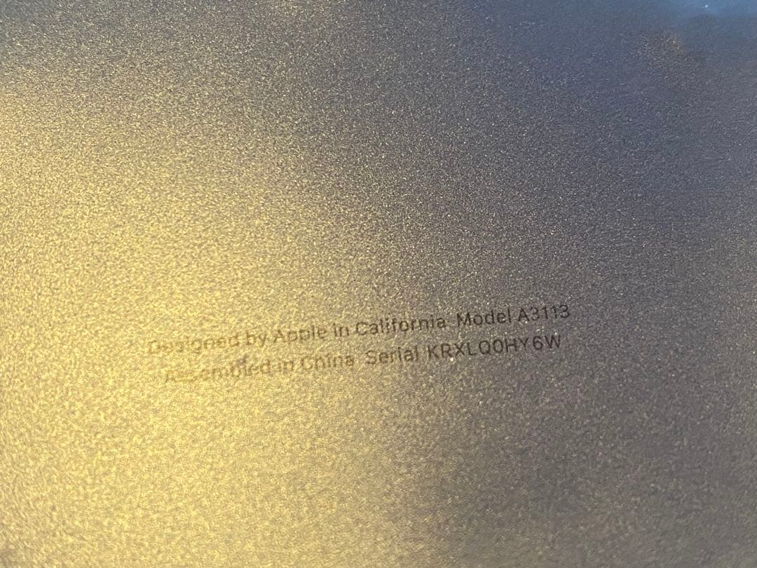 ジャンク品 MacBook Air M3 13インチ