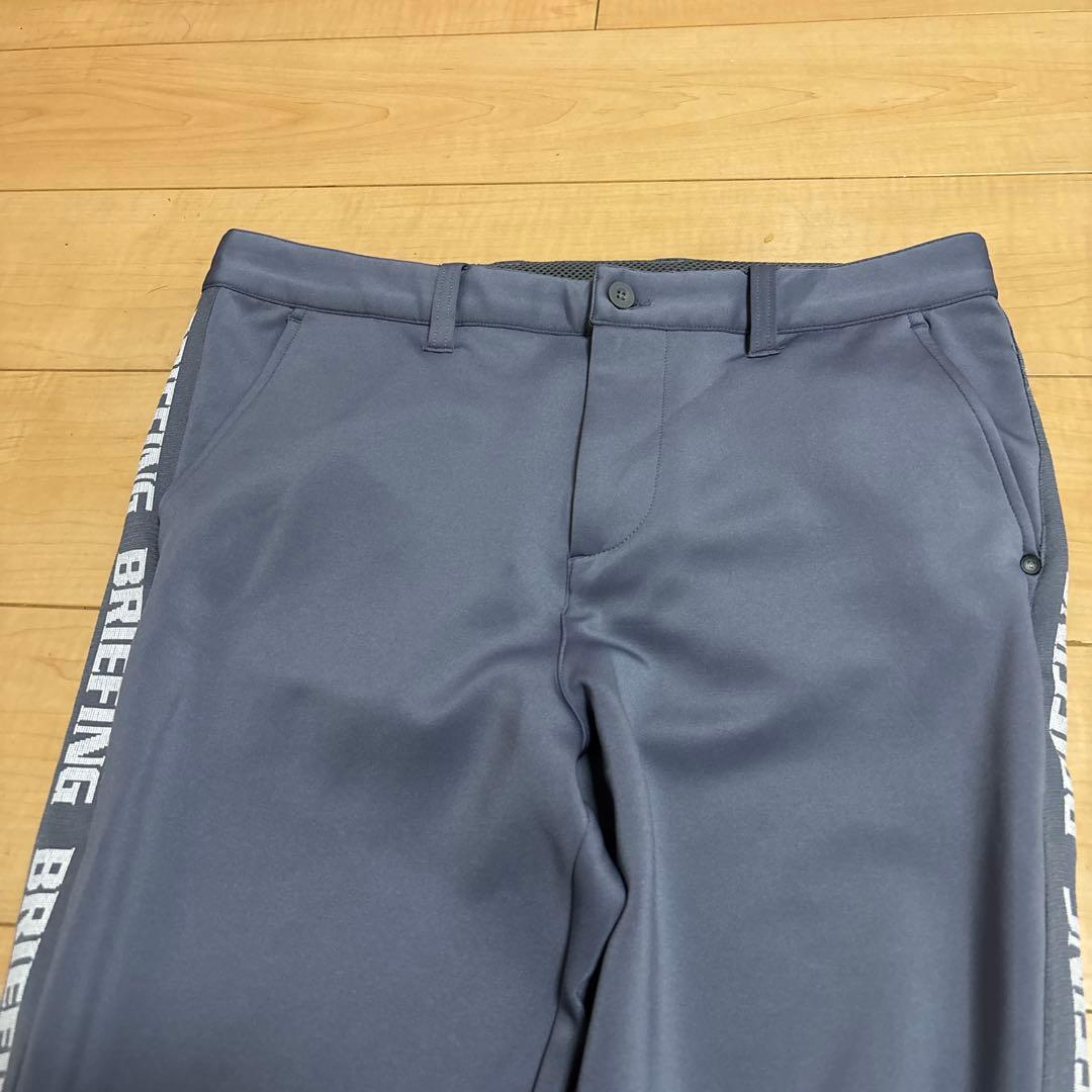 ブリーフィングゴルフ SIDE LOGO LINE SLIM PANTS L