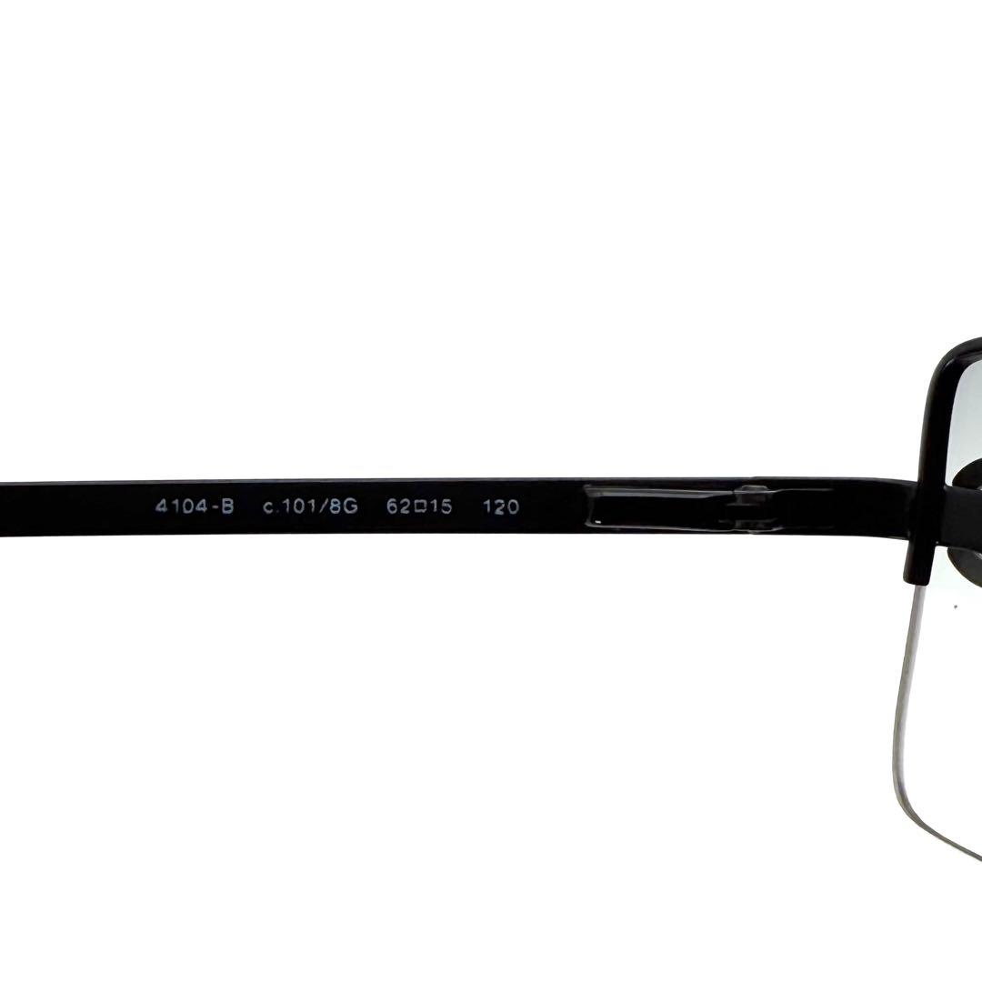 【良品】CHANEL シャネル　ハーフリム　スクエア　サングラス　ココマーク