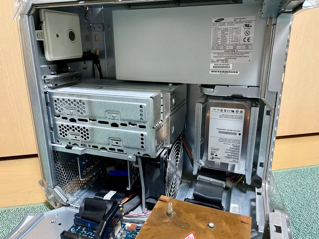 Apple PowerMac G4 起動確認済み