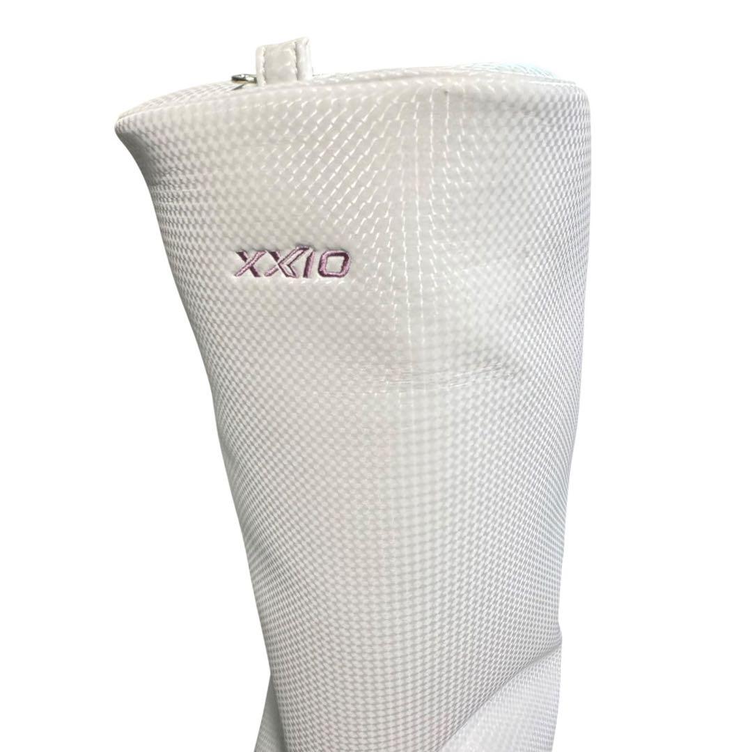 美品　XXIO ゴルフバッグ ホワイト/ピンク　ゼクシオ