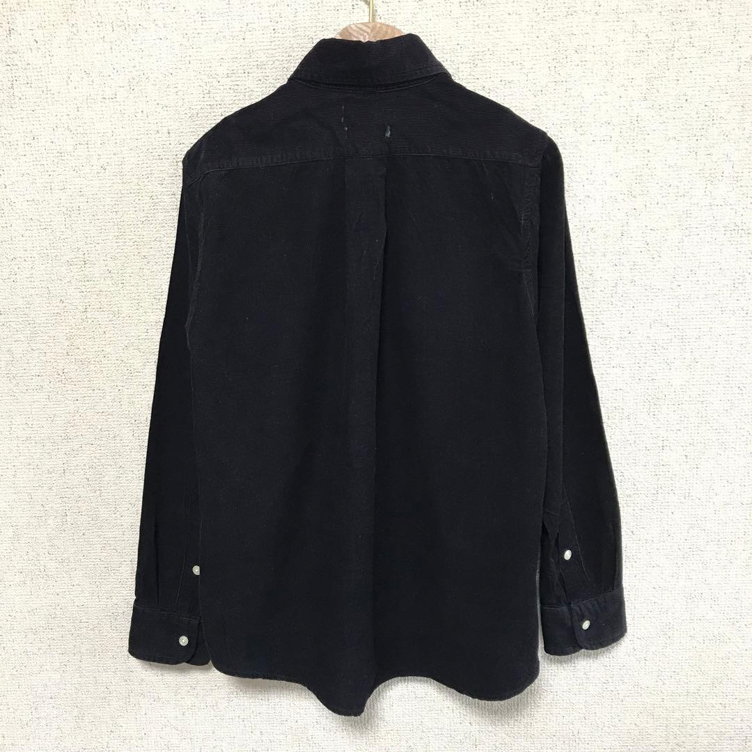 ポロラルフローレン　コーデュロイシャツ黒