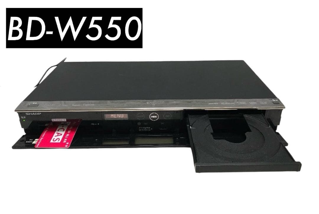 SHARP BD-W550 ブルーレイレコーダー