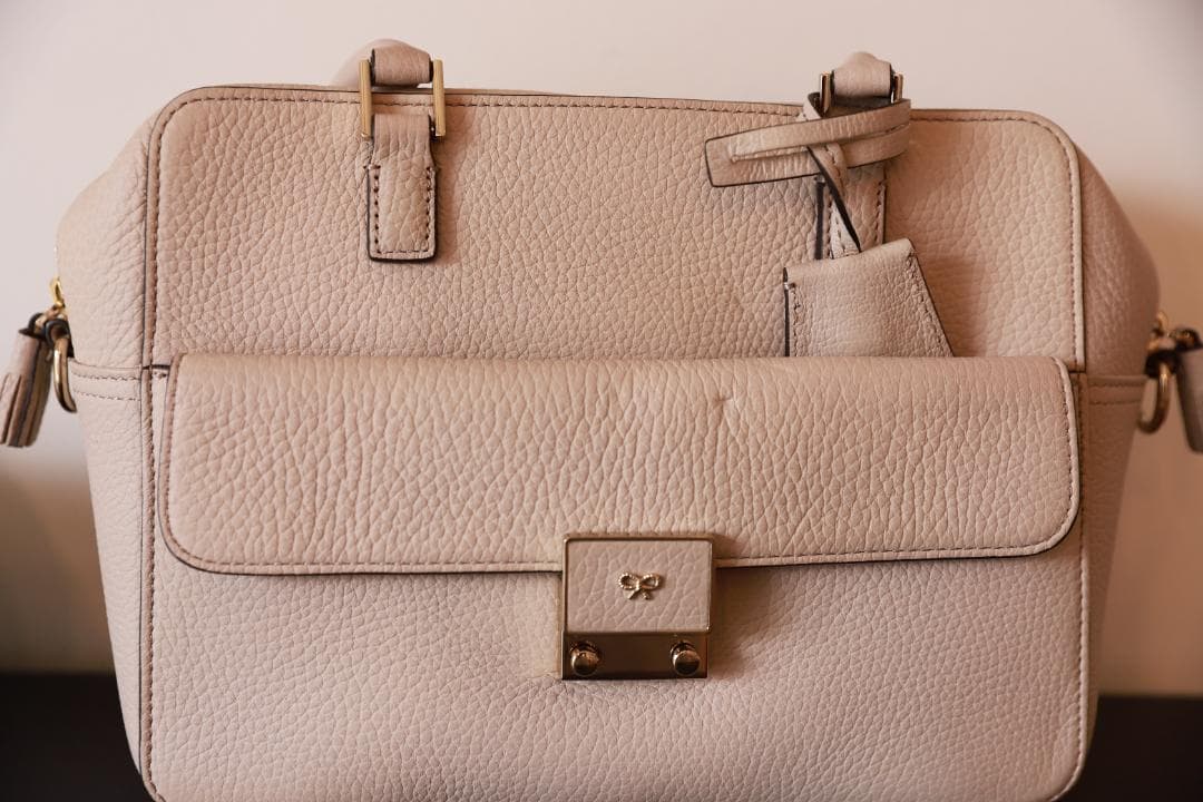 p*.様 【Anya Hindmarch】カーカー ミディアム　ピンクベージュ