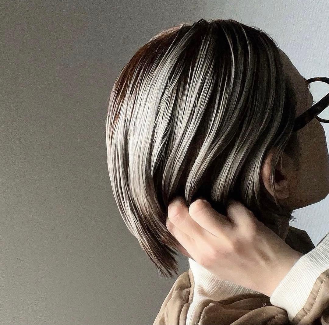 m.u × PRE_QUILTING LONG PULLOVER BEGE