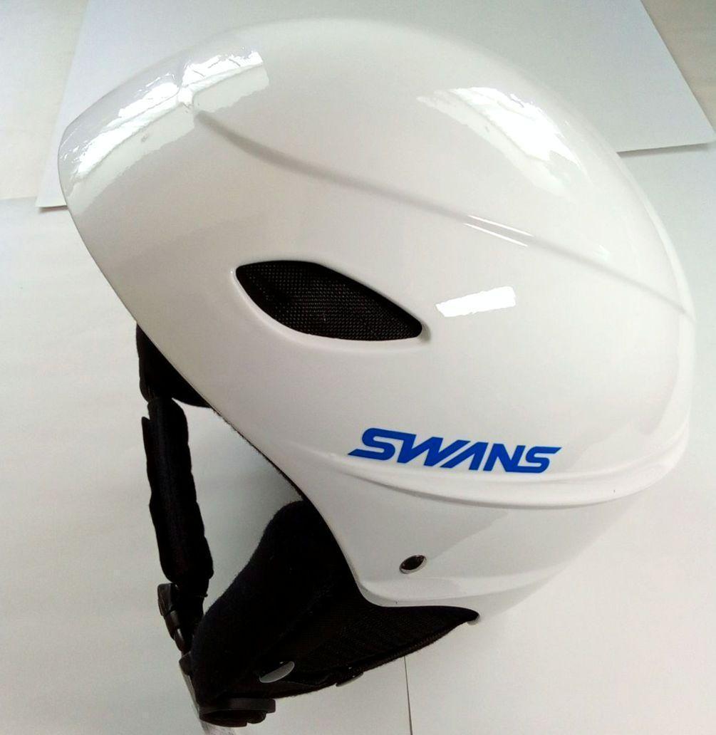 新品未使用/SWANS 男女兼用スキー・スノボヘルメット 自転車・災害時にも/L