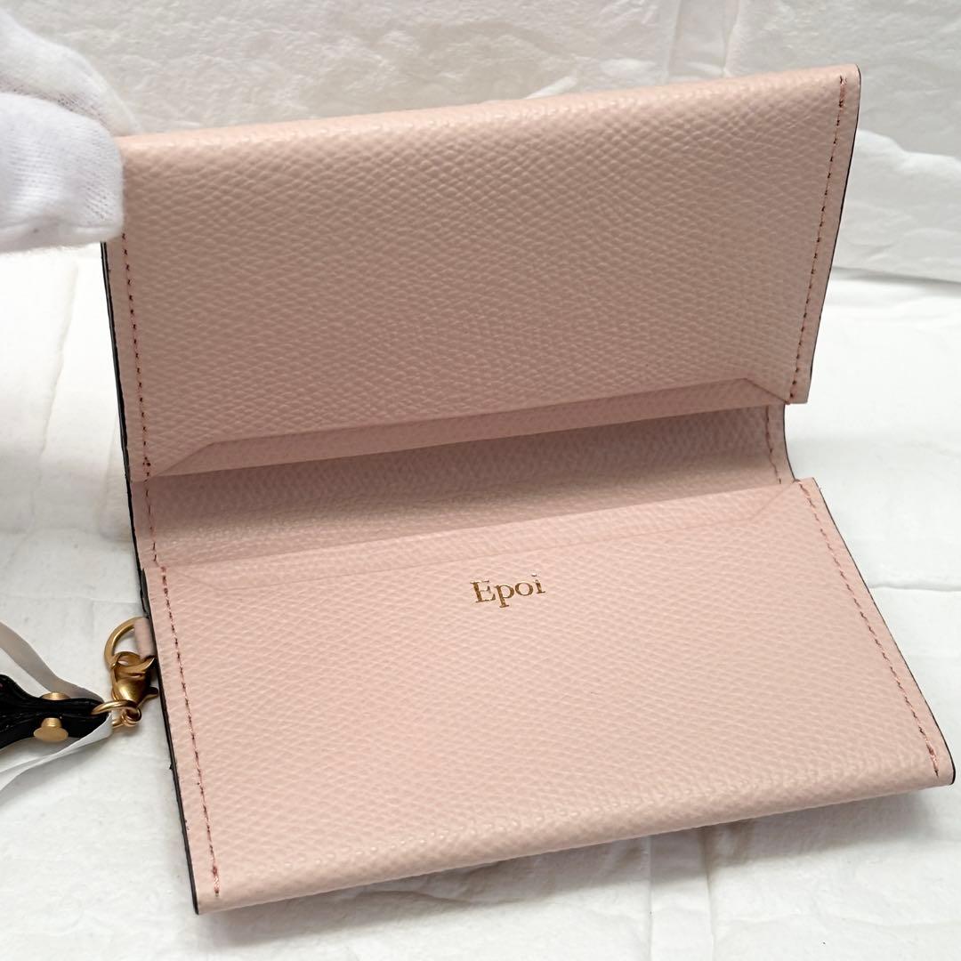 未使用【Epoi エポイ】シキシリーズ 名刺入れ　カード入れ 　タッセル　とき