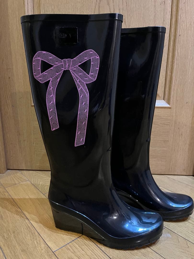 RED VALENTINO おしゃれなレインブーツ