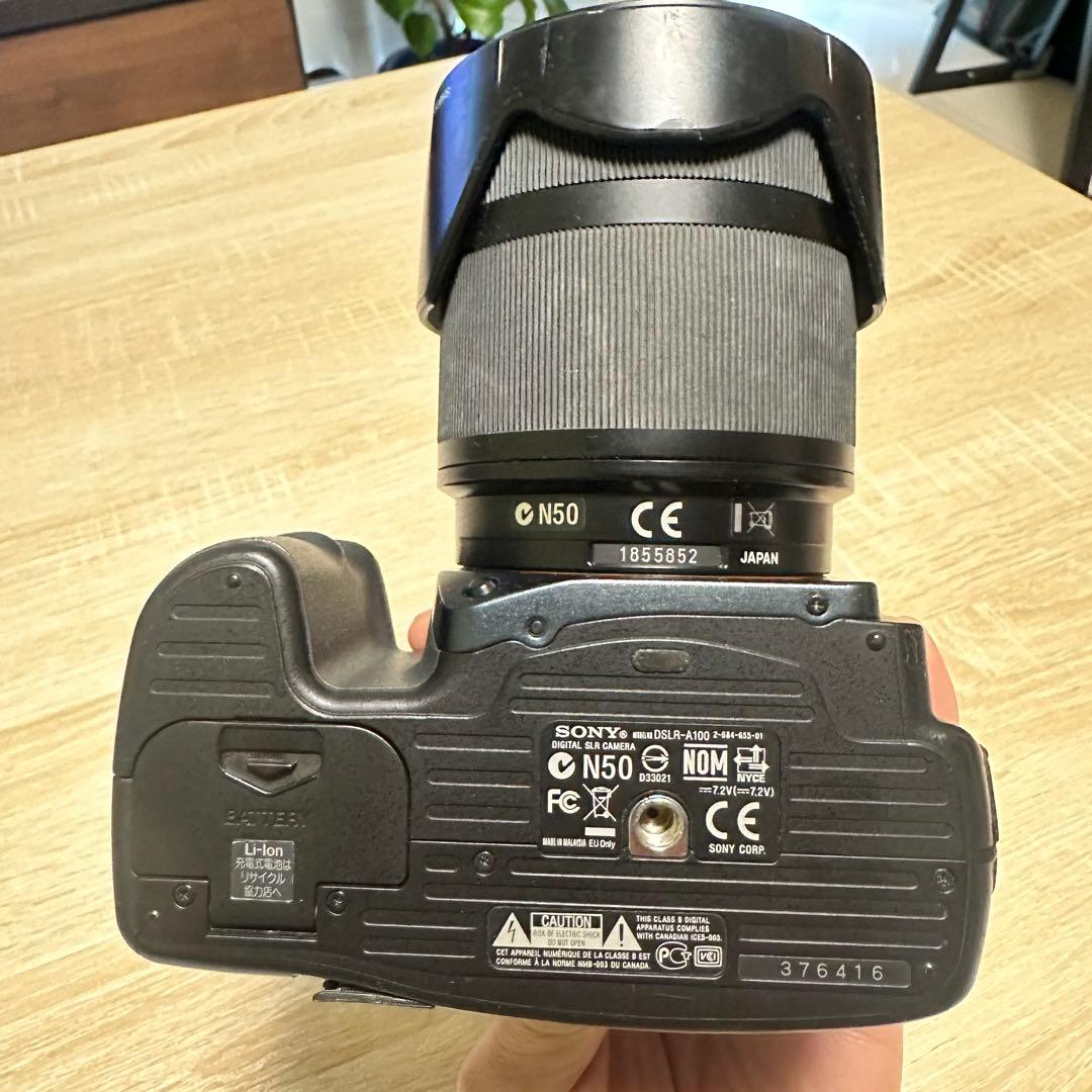 SONY α100 デジタルカメラ レンズ付き