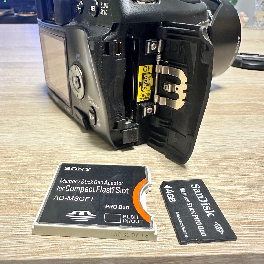 SONY α100 デジタルカメラ レンズ付き