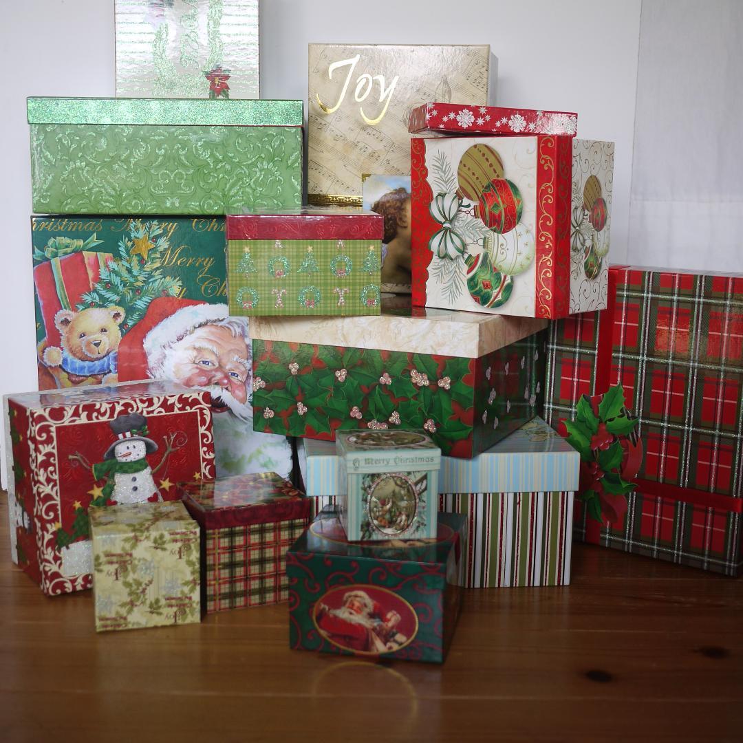 クリスマスボックス　ボックス15個　Barrington Studios入れ子