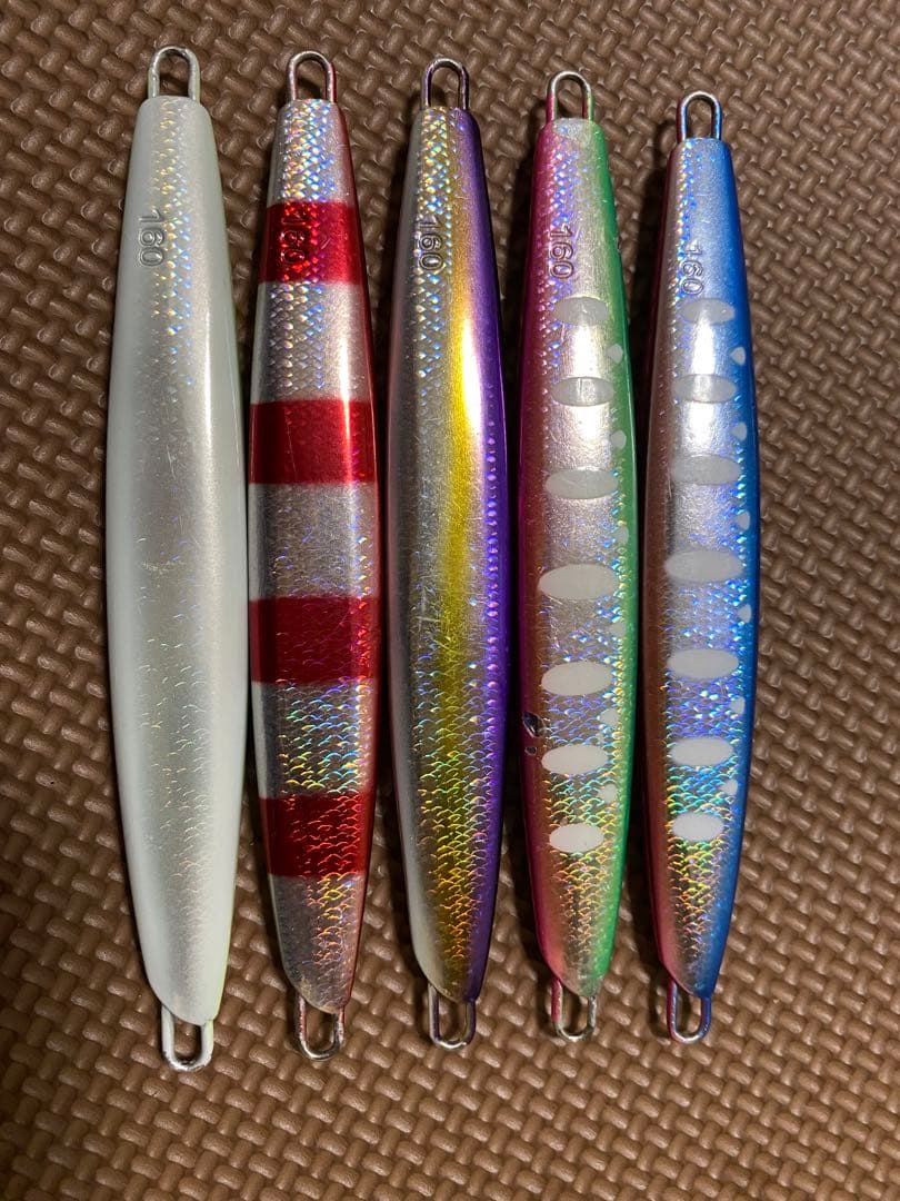 サクラマスジギング用 まとめ売り 11本　シマノ中心 ダイワAKクラフト