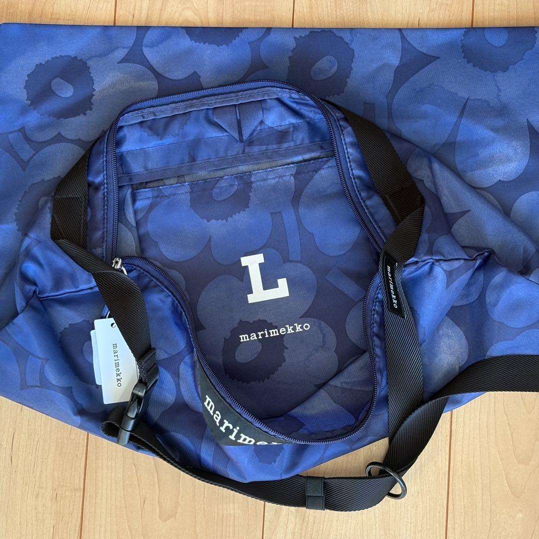 【週末タイムセール】マリメッコ/ショルダーバッグ/ウニッコ /Ｌ/新品/タグ付き