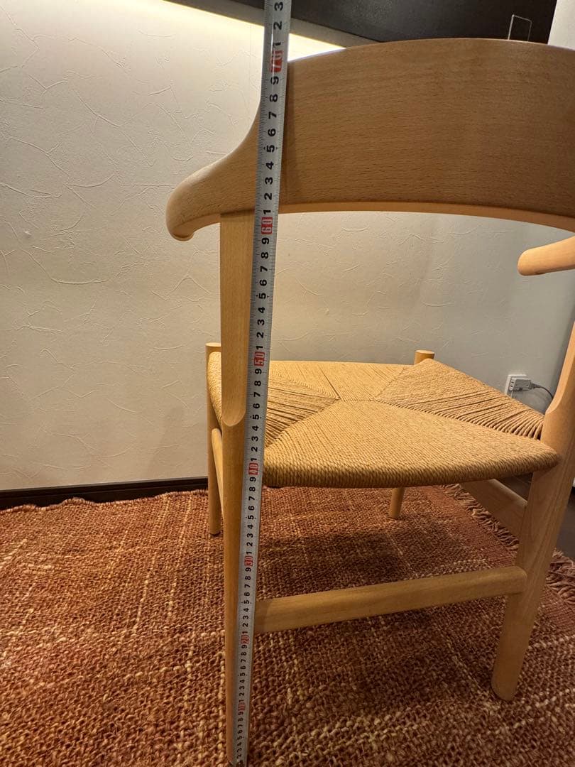 PP68 ビーチ材 ソープ仕上げ PPモブラー　ダイニングチェア　ウェグナー