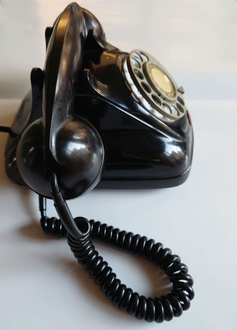黒電話　4号Ｃ共電式　昭和　レトロ　ビンテージ　インダストリアル　アンティーク