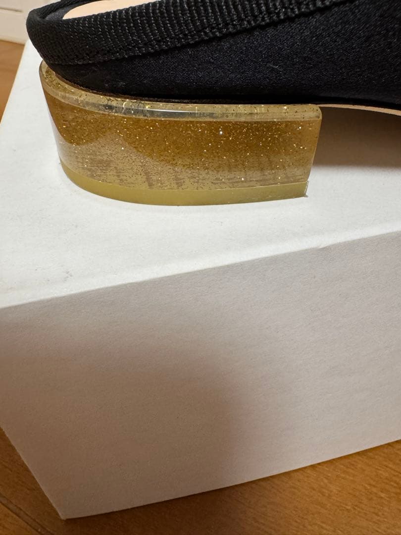 【数日】レペットLUX MULES クリアヒールサンダル