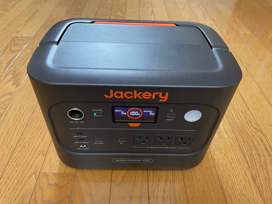 Jackery　ジャクリー１０００NEW と収納バック