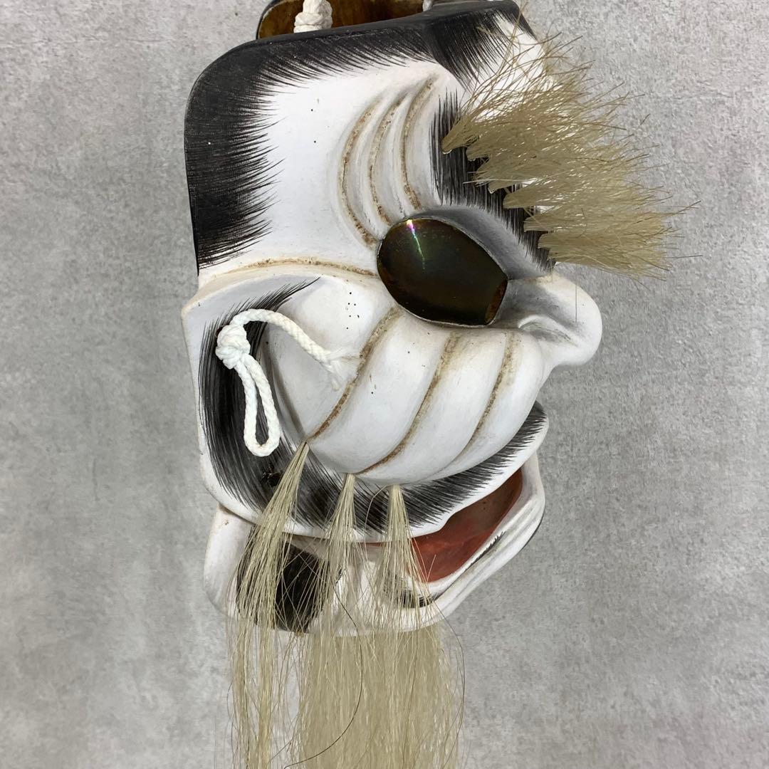 神楽面 杉谷茂 出雲神楽 島根県 神 伝統工芸 稲佐の浜 劇 面