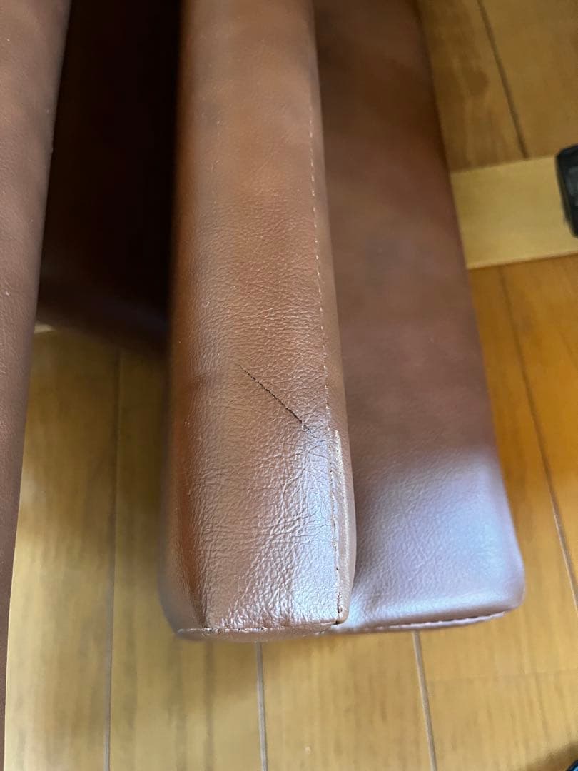 ★美品★クイーンサイズ ベッドフレーム 合成皮革　ニトリ　すのこ