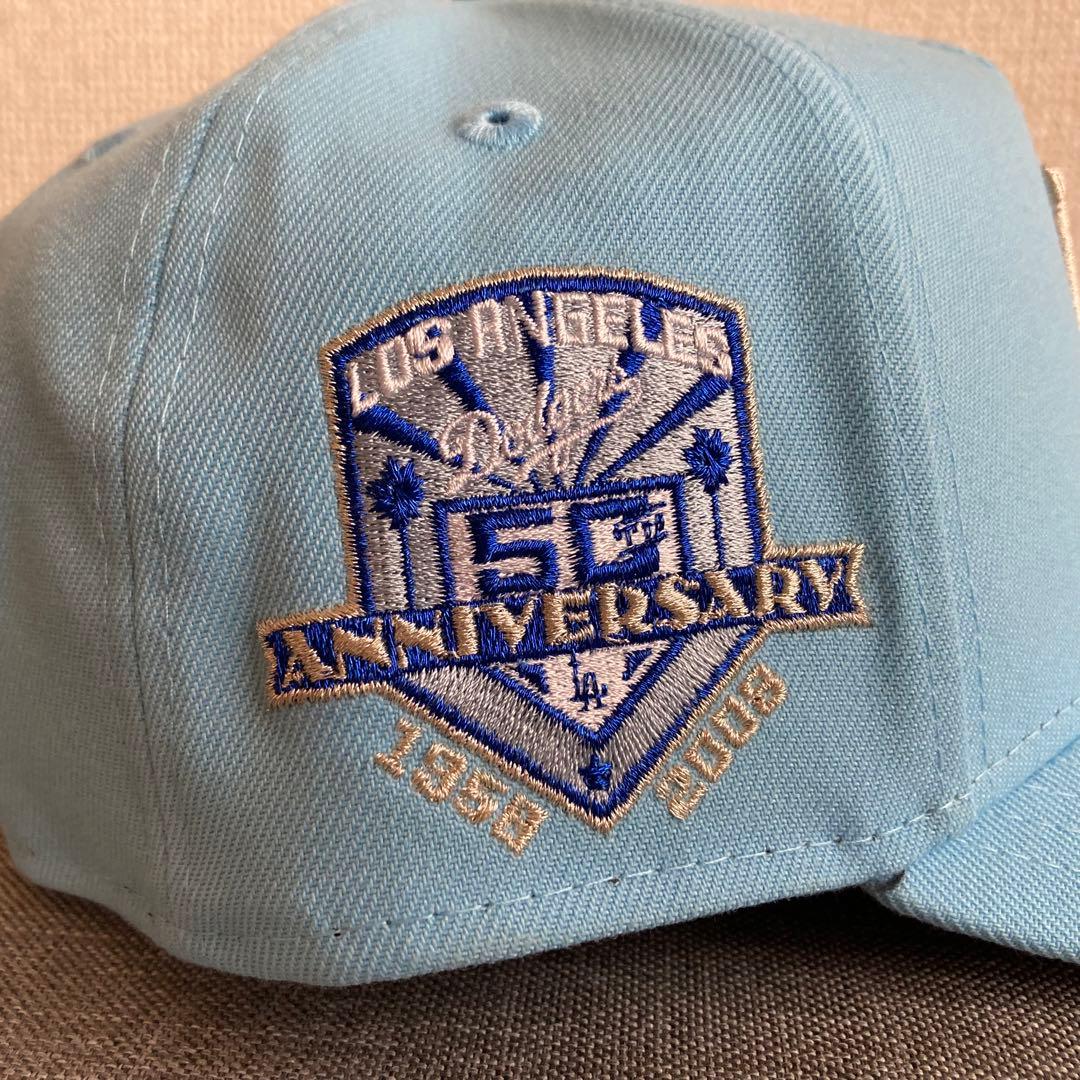 【海外限定】ニューエラ ロサンゼルスドジャース 9FORTY Aフレーム スカイ