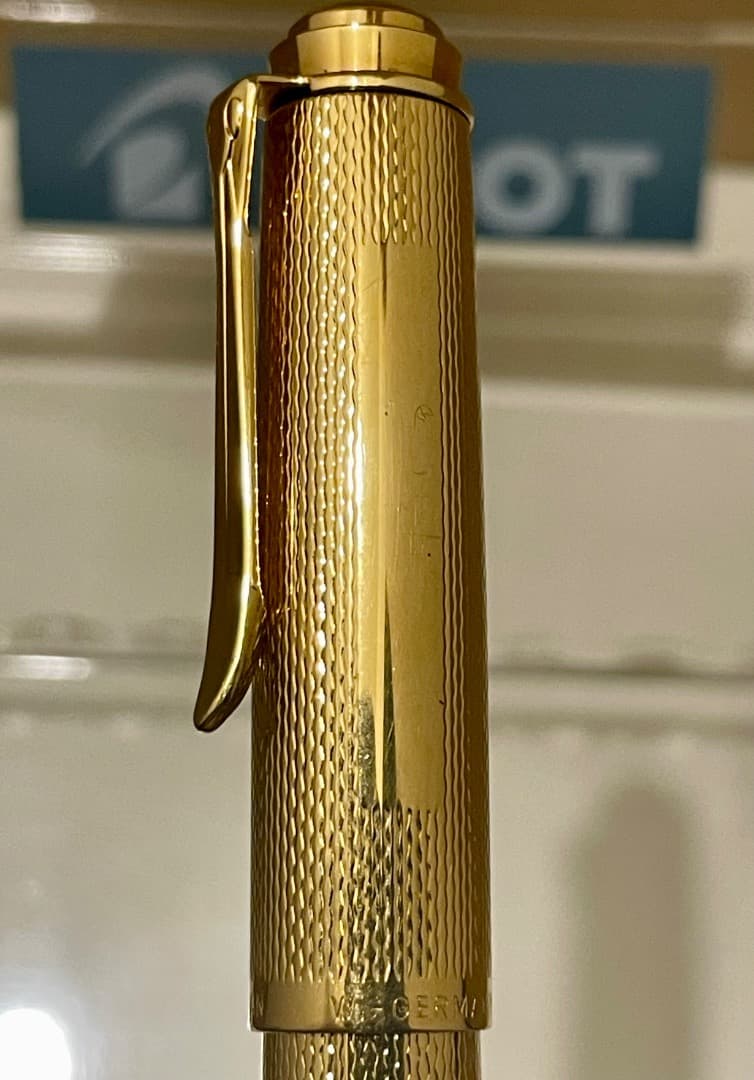 【稀少】ペリカン #760 ロールゴールド 150周年記念万年筆 14k-585