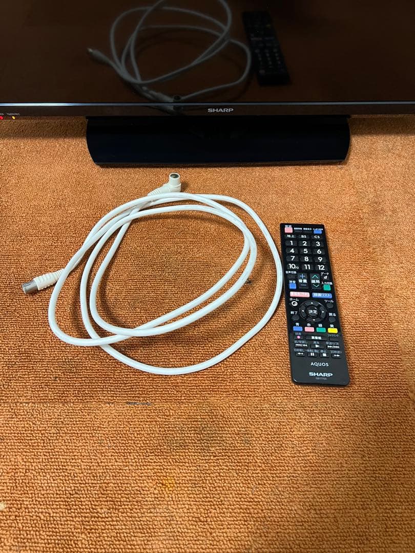 シャープ 32V型 テレビ 外付HDD対応(裏番組録画) 2画面表示