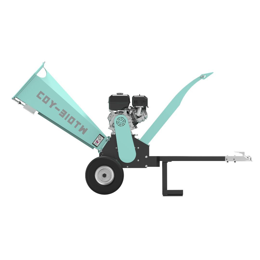 ウッドチッパー Kareyouエンジン粉砕機 木材最大130mm粉砕能力