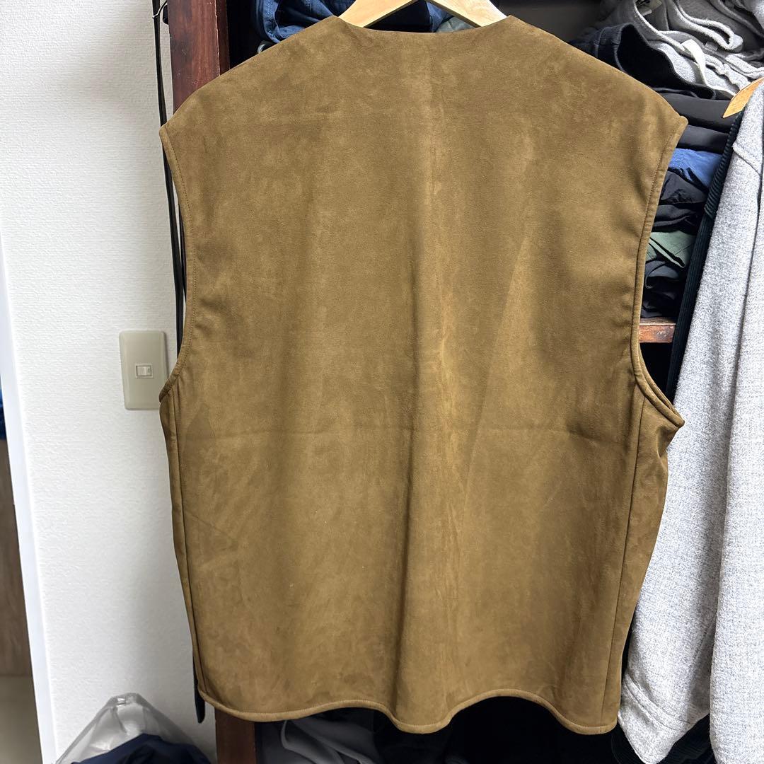 KAJA ブラウン ジップアップ ベスト