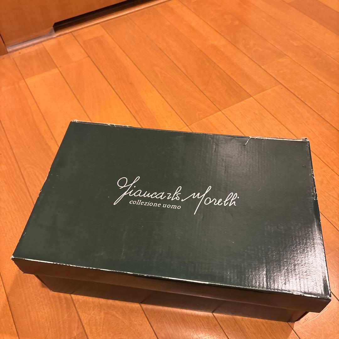 Giancarlo Morelli 新品未使用 ブラックドレスシューズ