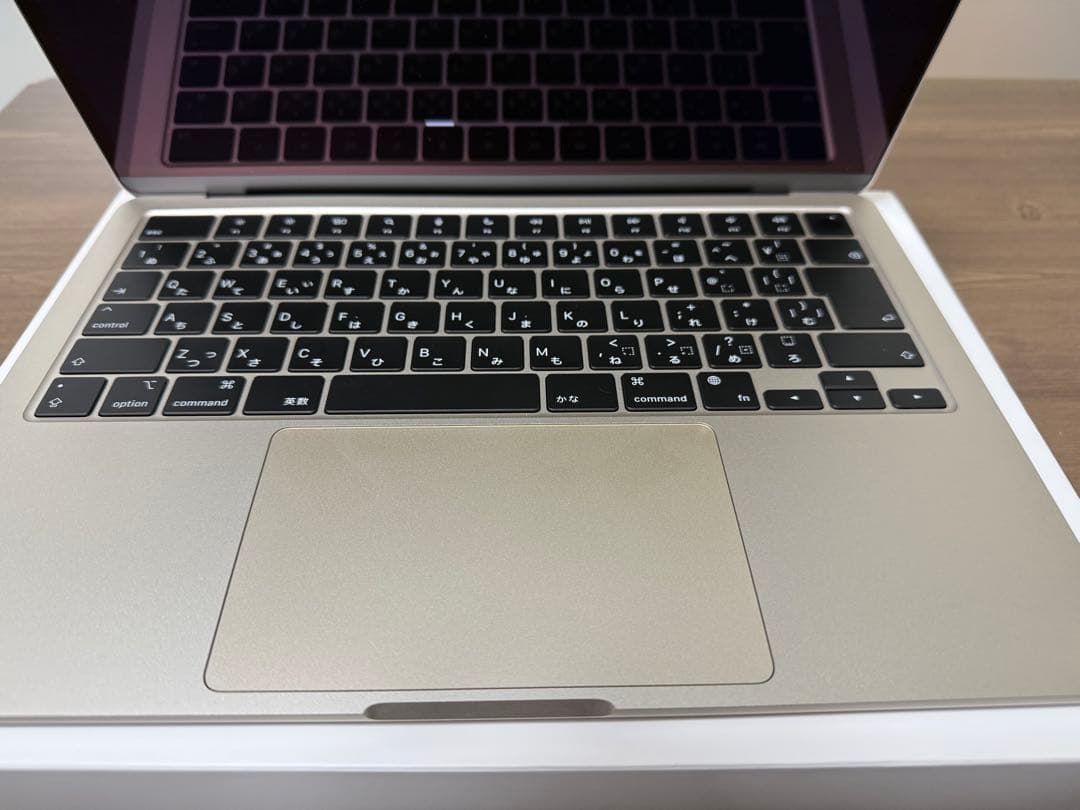 極美品Appleケア有MacBook air M2 16GB 大人気スターライト
