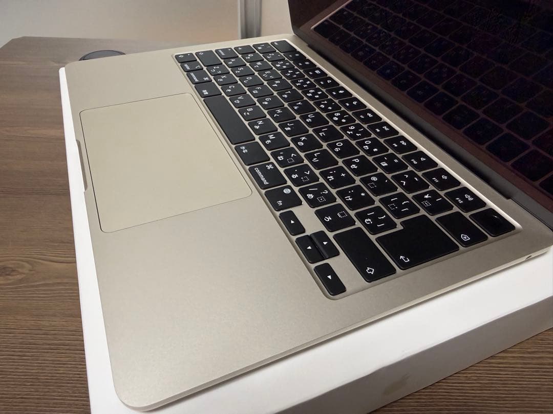 極美品Appleケア有MacBook air M2 16GB 大人気スターライト