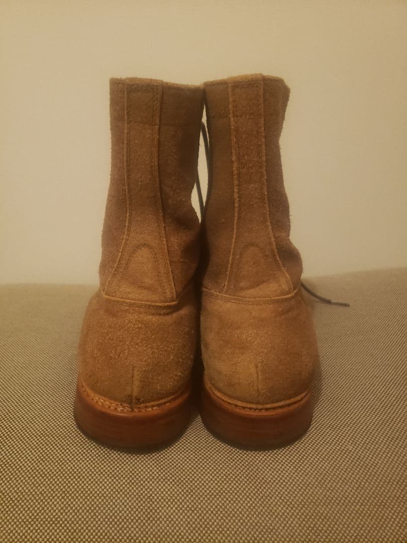 MIHARA YASUHIRO レースアップブーツ スエード 27.5cm