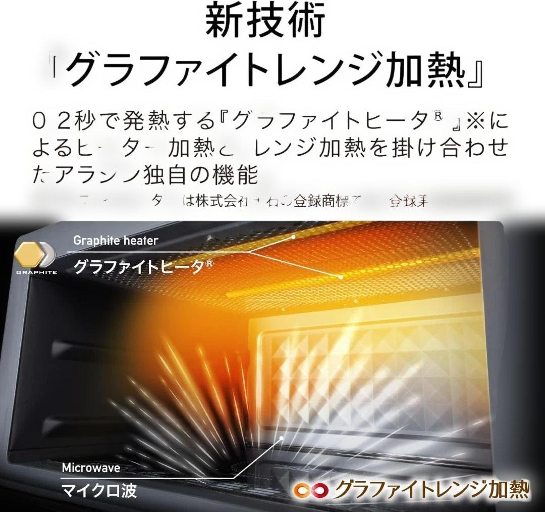 新品未開封　アラジン オーブンレンジ AEM-G14A(G)