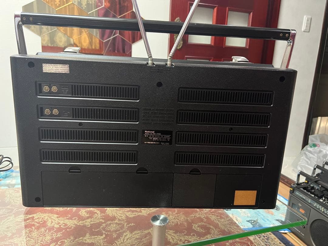 希少National ナショナル RX-7700 ラジカセ動作品ビンテージ 美品