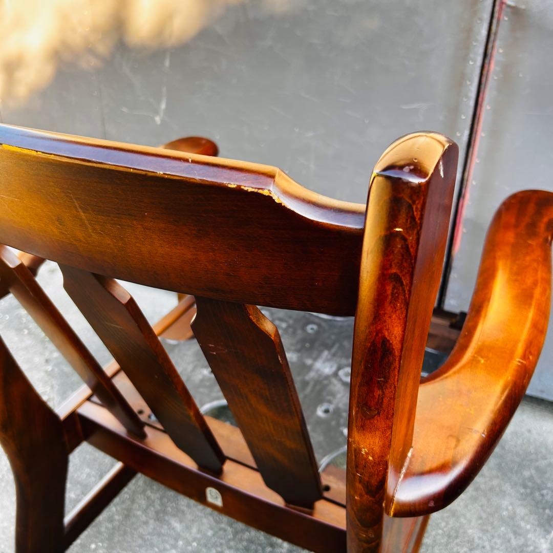 【美品】白川家具　飛騨高山　一人がけチェア　高級