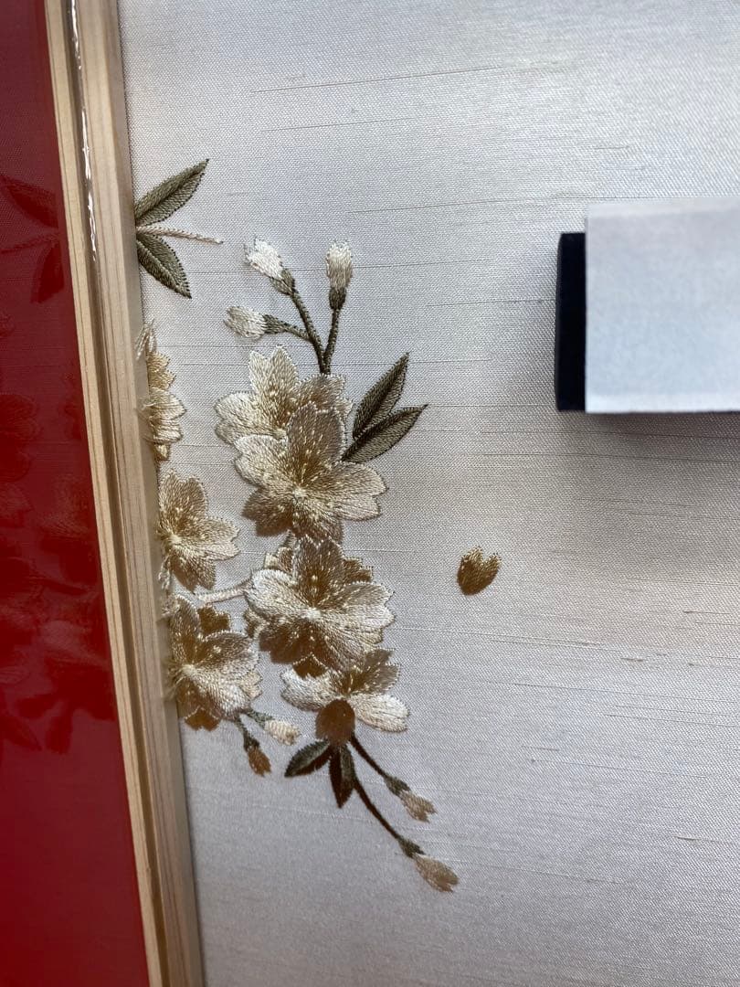 羽子板　総檜造り白木ガラスケース８号・サイズ間口約２５×奥行約２１×高さ約３８㎝