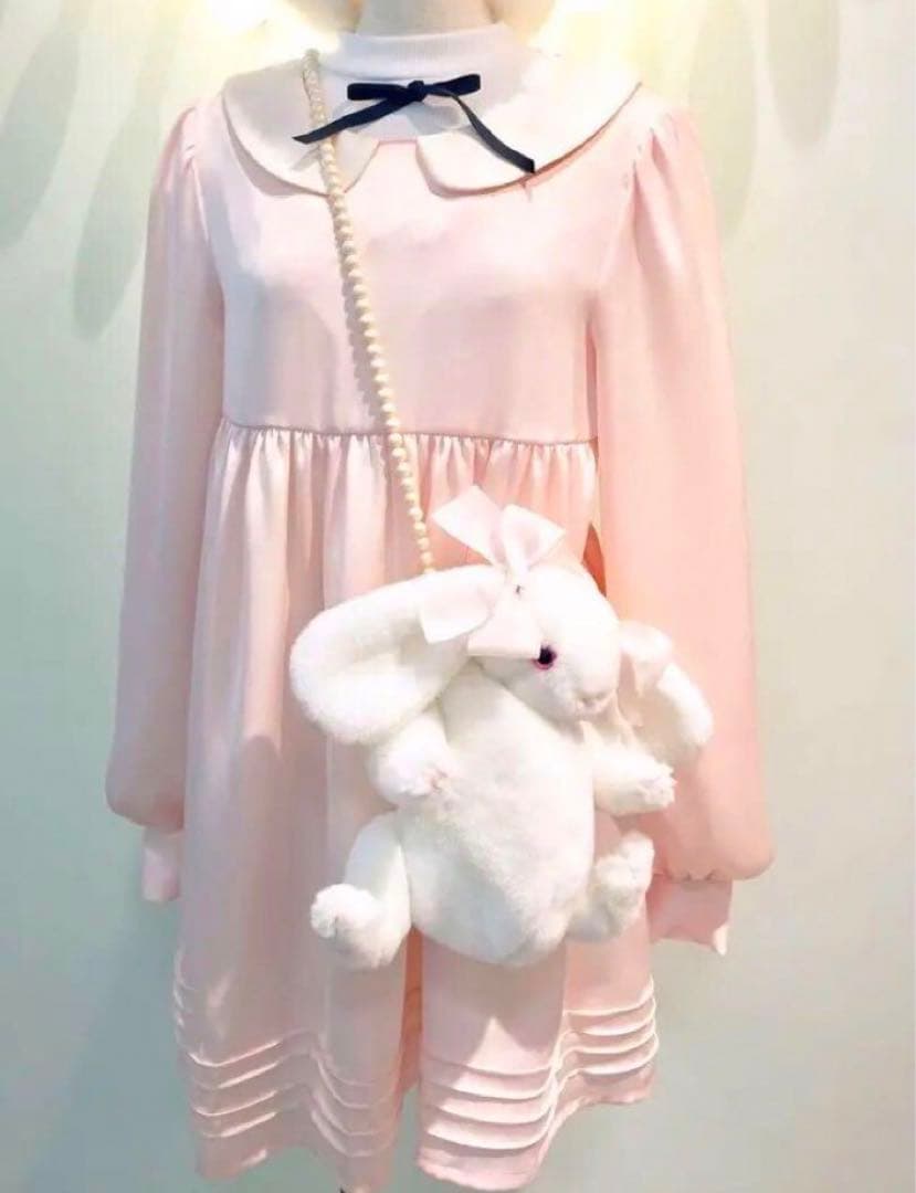 定価　27,500円■ローズマリーソワール■マリーワンピース　ベビーピンク