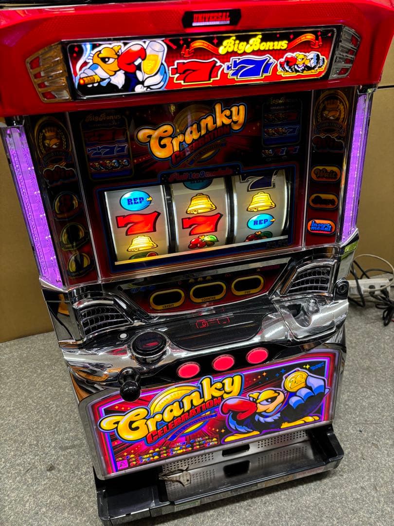 5号機 クランキーセレブレーション 実機 家庭用フルセット！