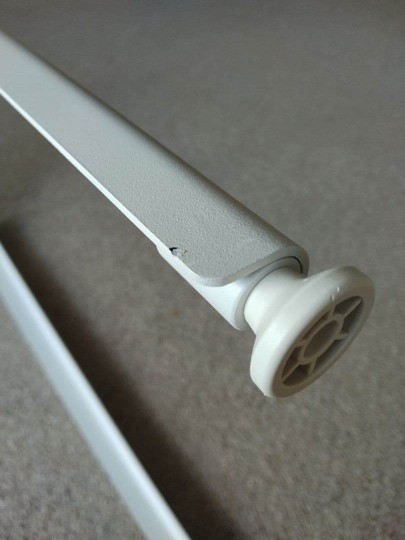 【訳あり】MUJI無印良品 スチール脚木製デスク/オーク材90cm学習机テーブル